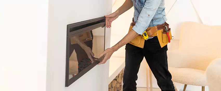 Metal Fireplace Installation in Claremore, Oklahoma