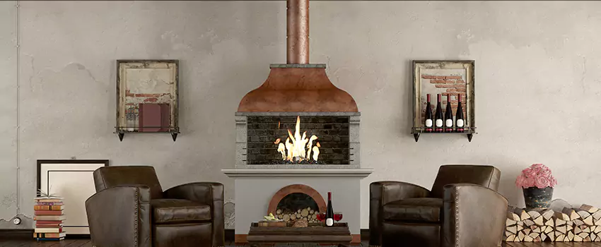 Thelin Hearth Products Providence Pellet Insert Fireplace Installation in Claremore, OK