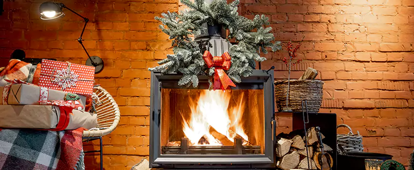 Travis Industries Linear Gas Fireplace Installation in Claremore, Oklahoma