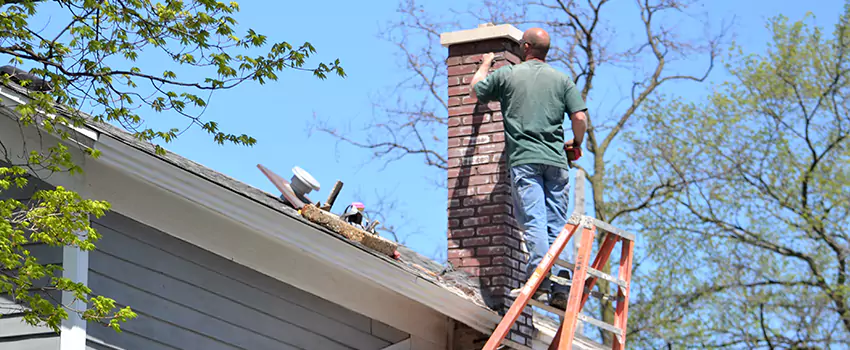 Vinyl and PVC Chimney Flashing Installation in Claremore, OK