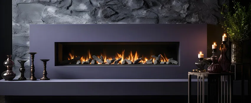Ember Bed for Ventless Gas Fireplace in Claremore, OK
