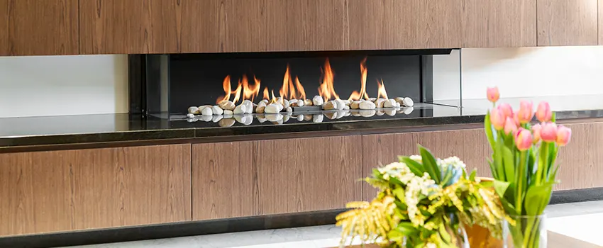 Double-height Fireplace Design Refurbishment in Claremore, Oklahoma
