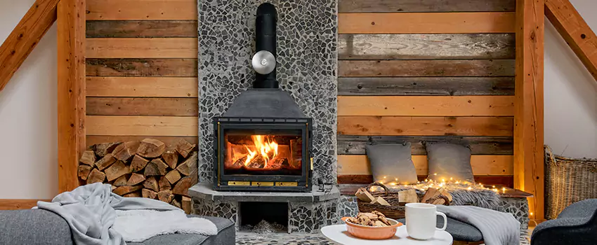 Thelin Hearth Products Direct Vent Gas Stove Fireplace Inspection in Claremore, Oklahoma